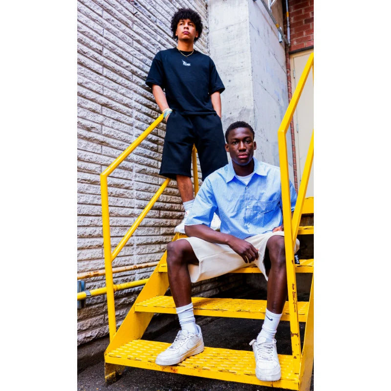 "RIVIERA" STRIPE SHIRT - BLUE