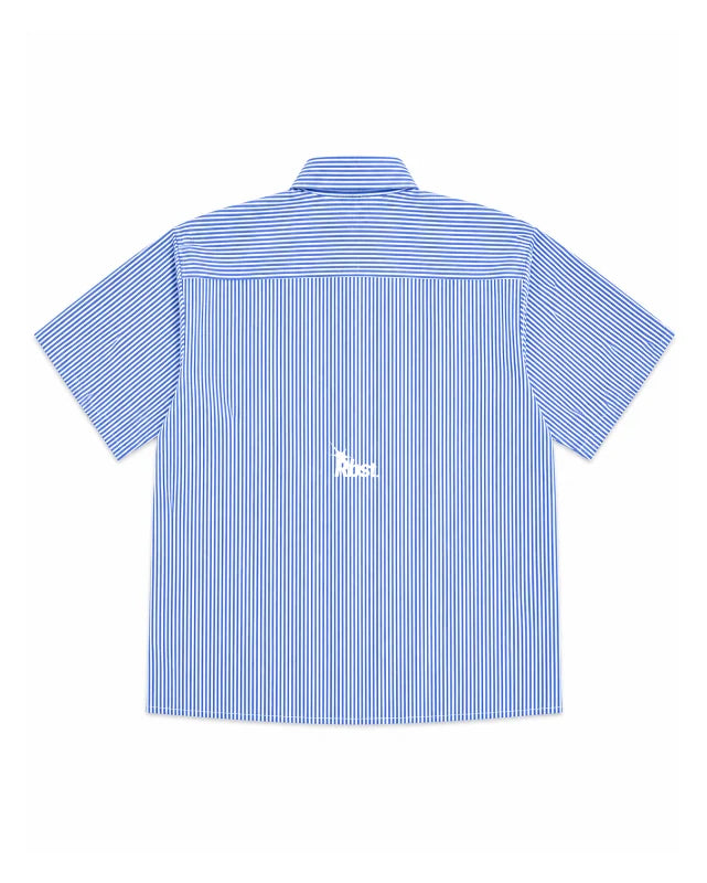 "RIVIERA" STRIPE SHIRT - BLUE