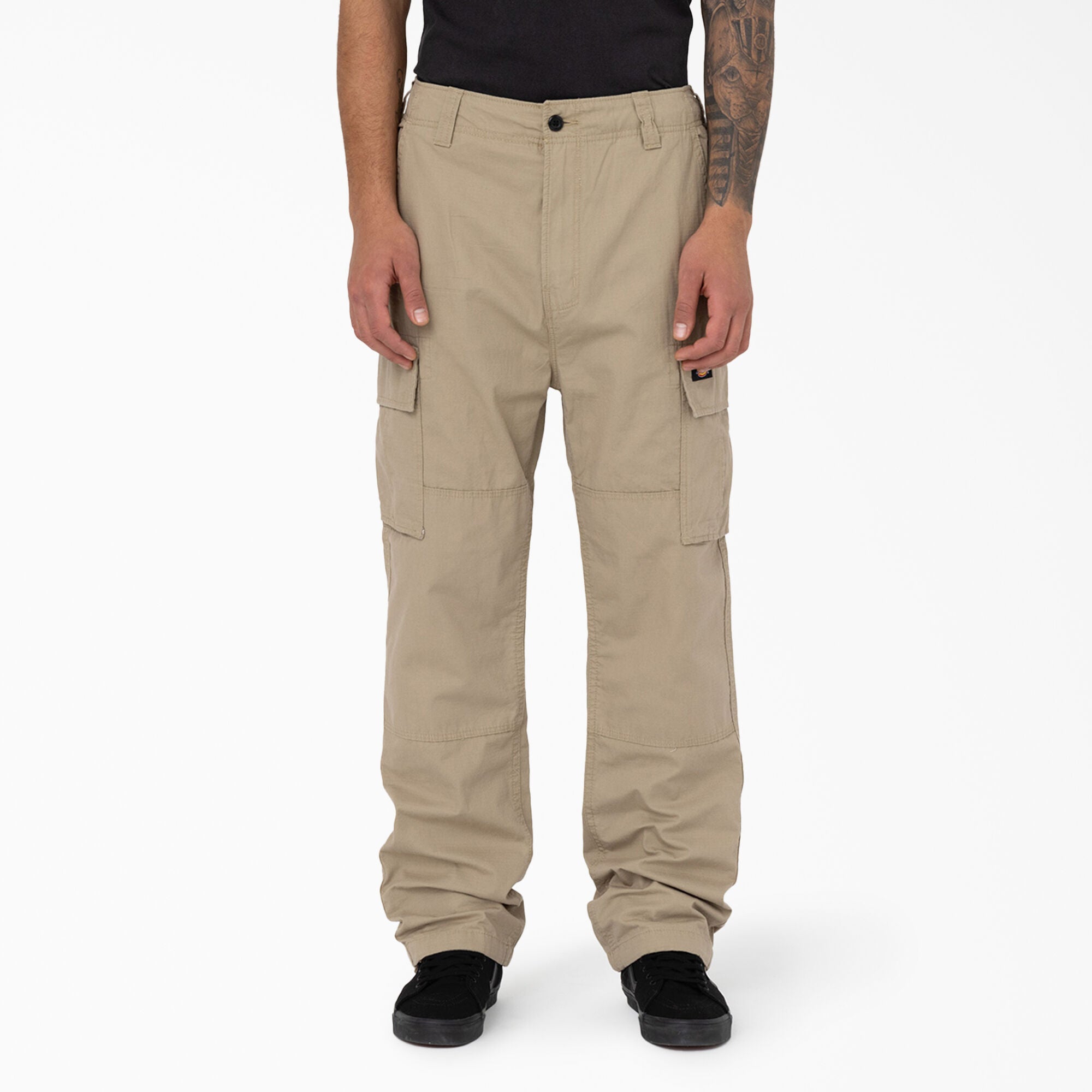 Eagle Bend Relaxed Fit Double Knee Cargo Pants - DESERT SAND