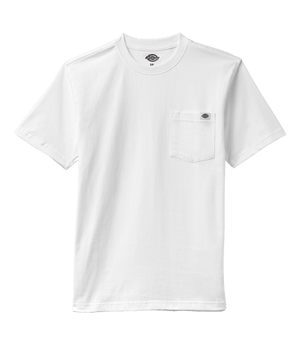 Heavyweight Short Sleeve Pocket T-Shirt - White