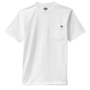 Heavyweight Short Sleeve Pocket T-Shirt - White