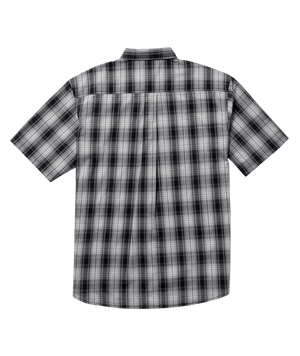 Short Sleeve Woven Shirt - Black Alloy