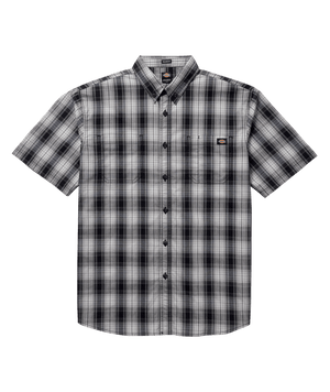 Short Sleeve Woven Shirt - Black Alloy