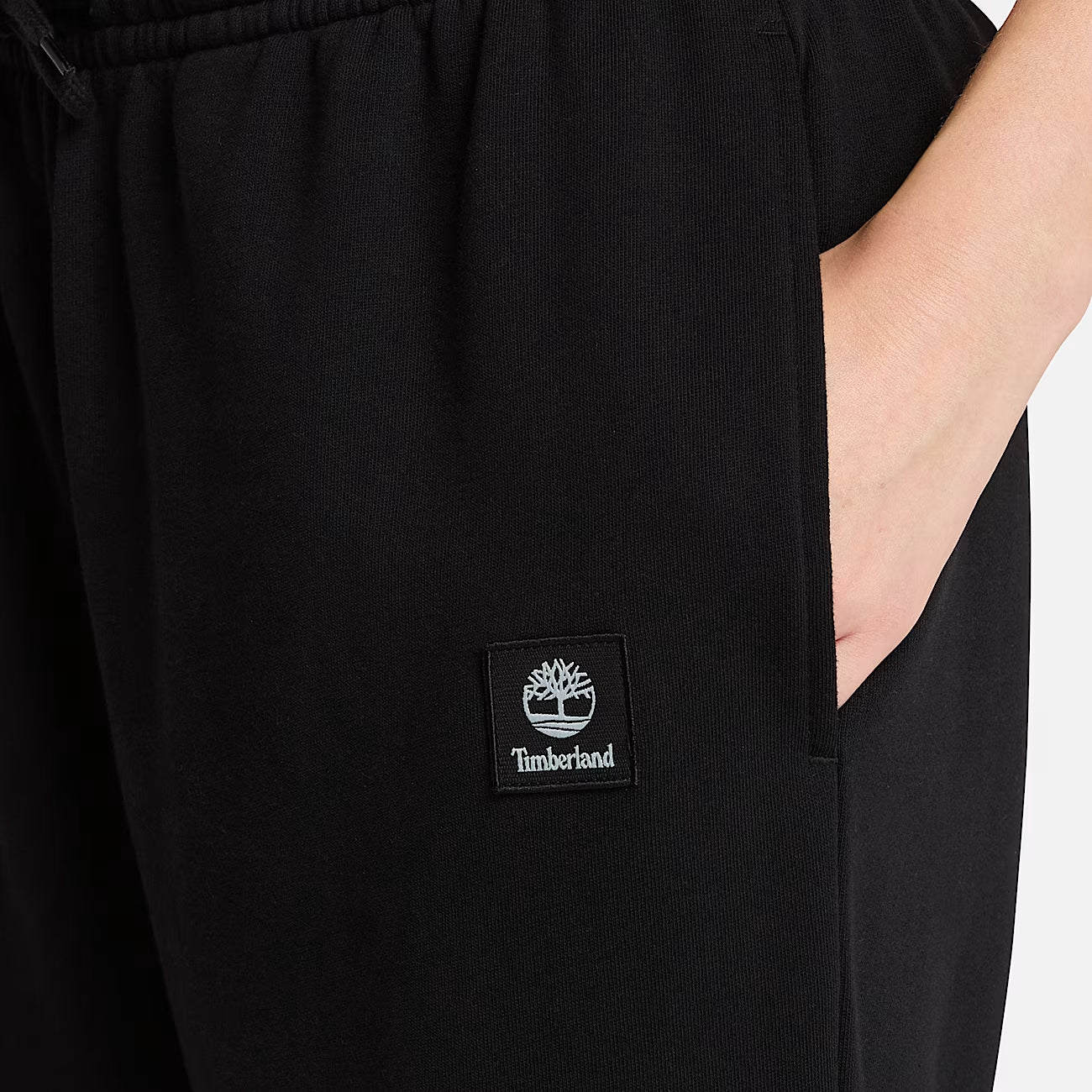 BADGE SWEATPANT - Black