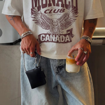 T-SHIRT AUTHENTIC CLUB - Ivoire