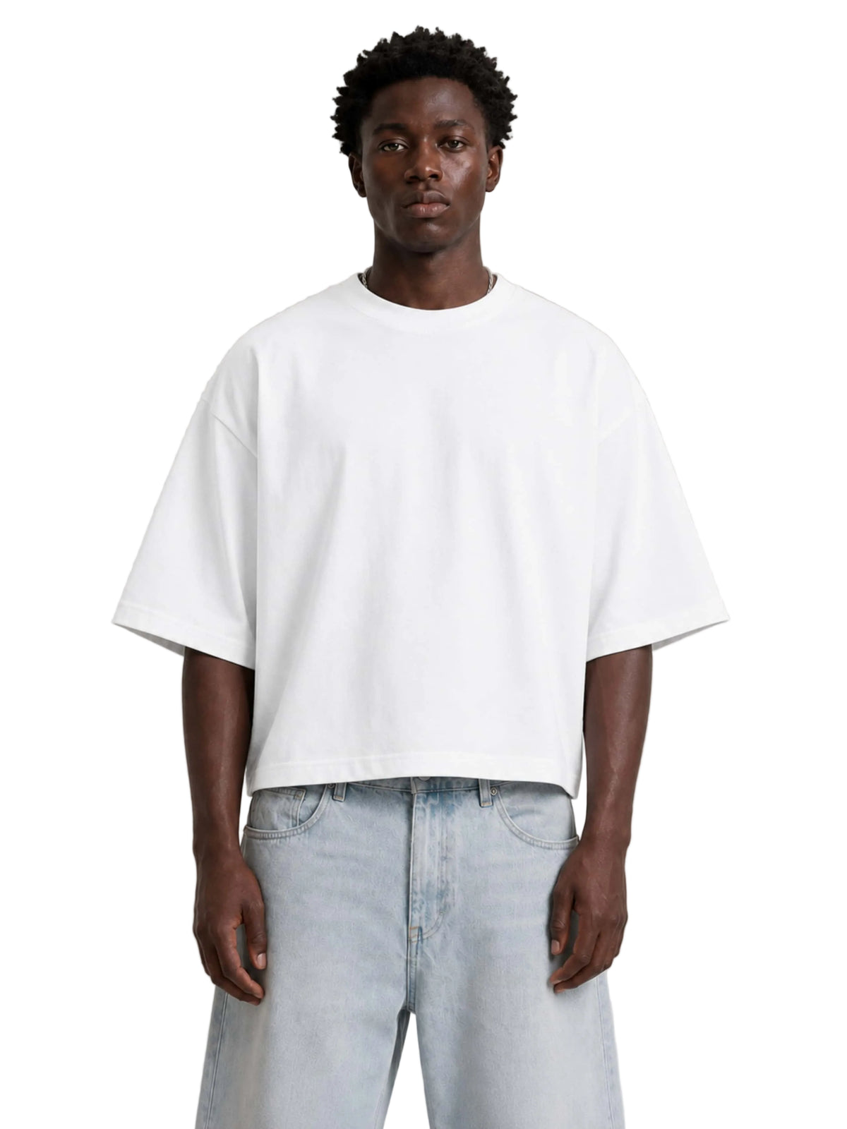 T-SHIRT CAMO DEPT. TEE - Blanc