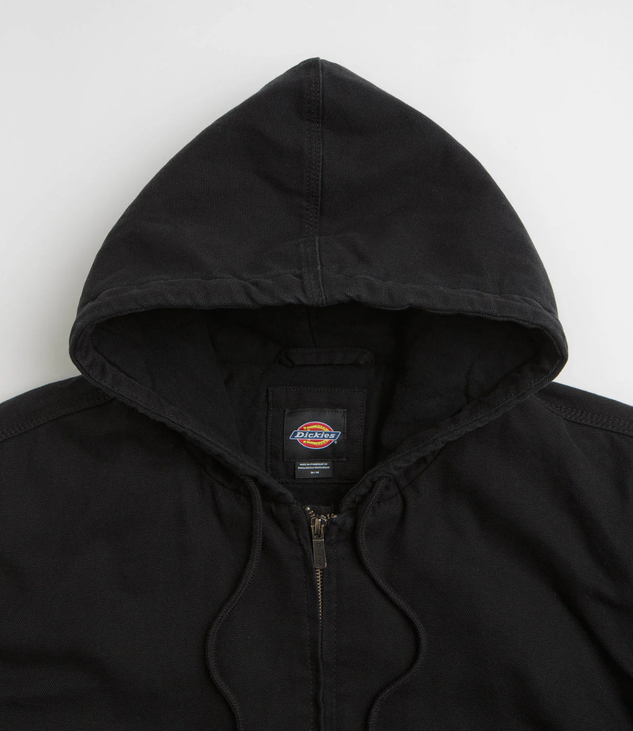 Dickies Hilham Hooded Canvas Jacket - Black