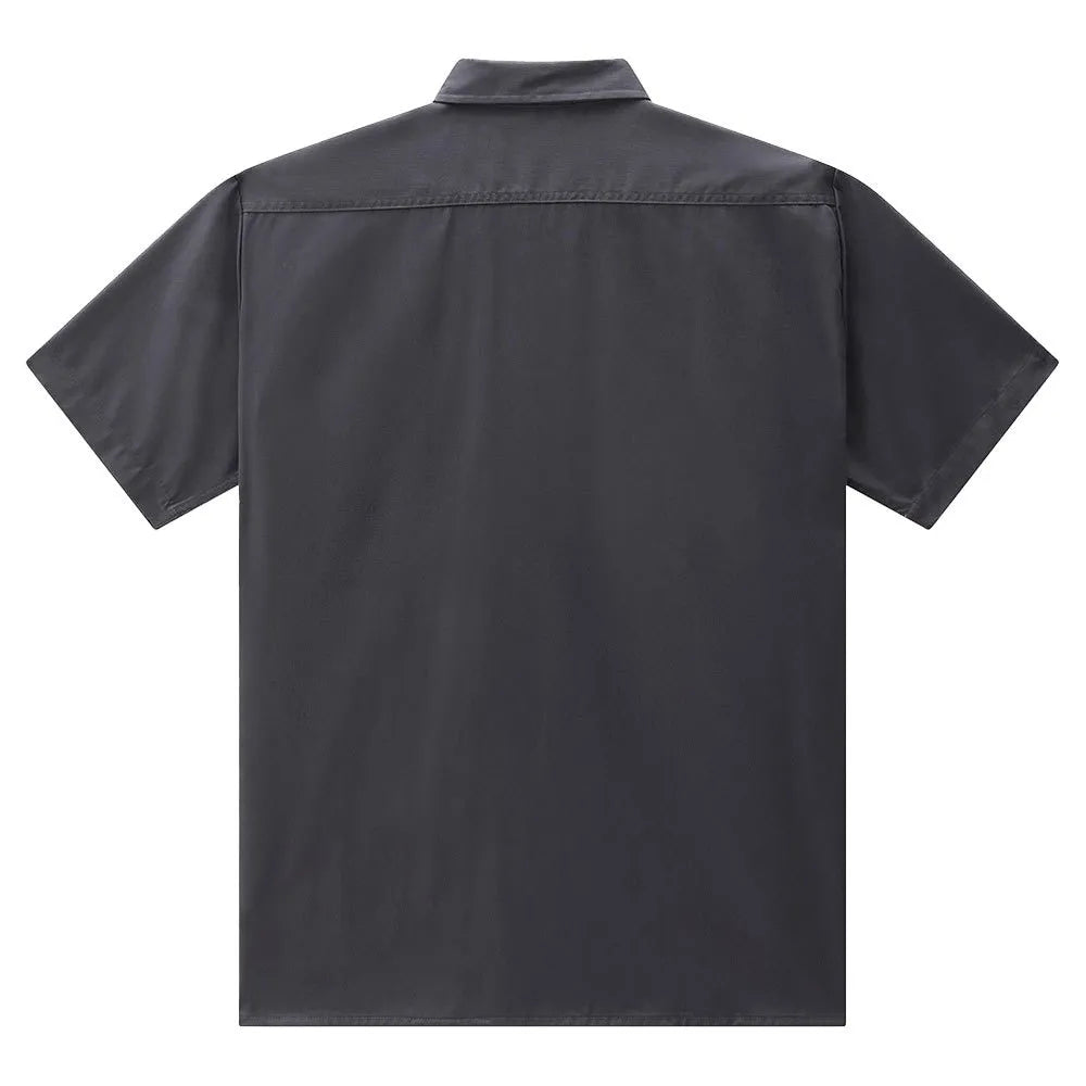 Short sleeve work shirt -  Charcoal grey