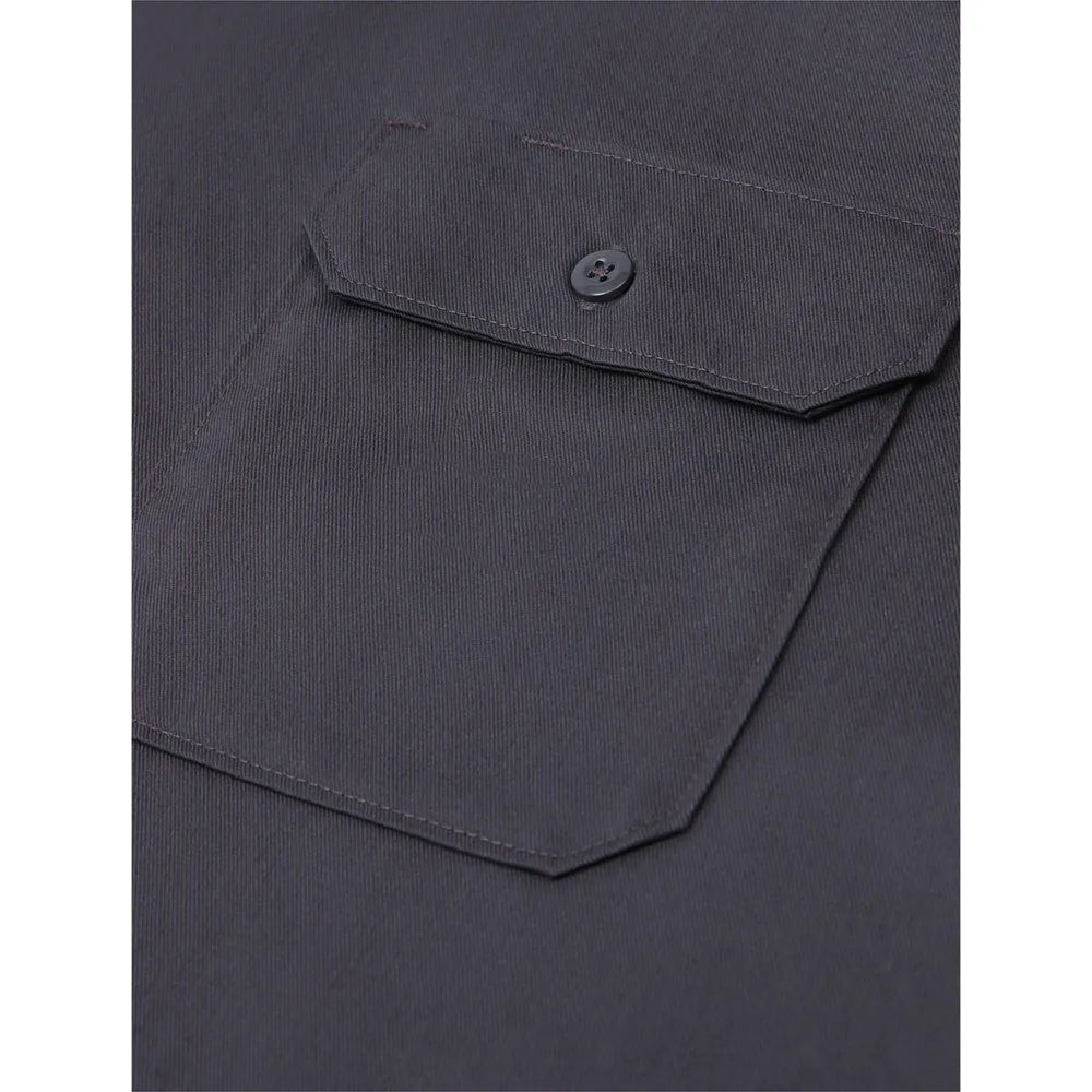 Short sleeve work shirt -  Charcoal grey