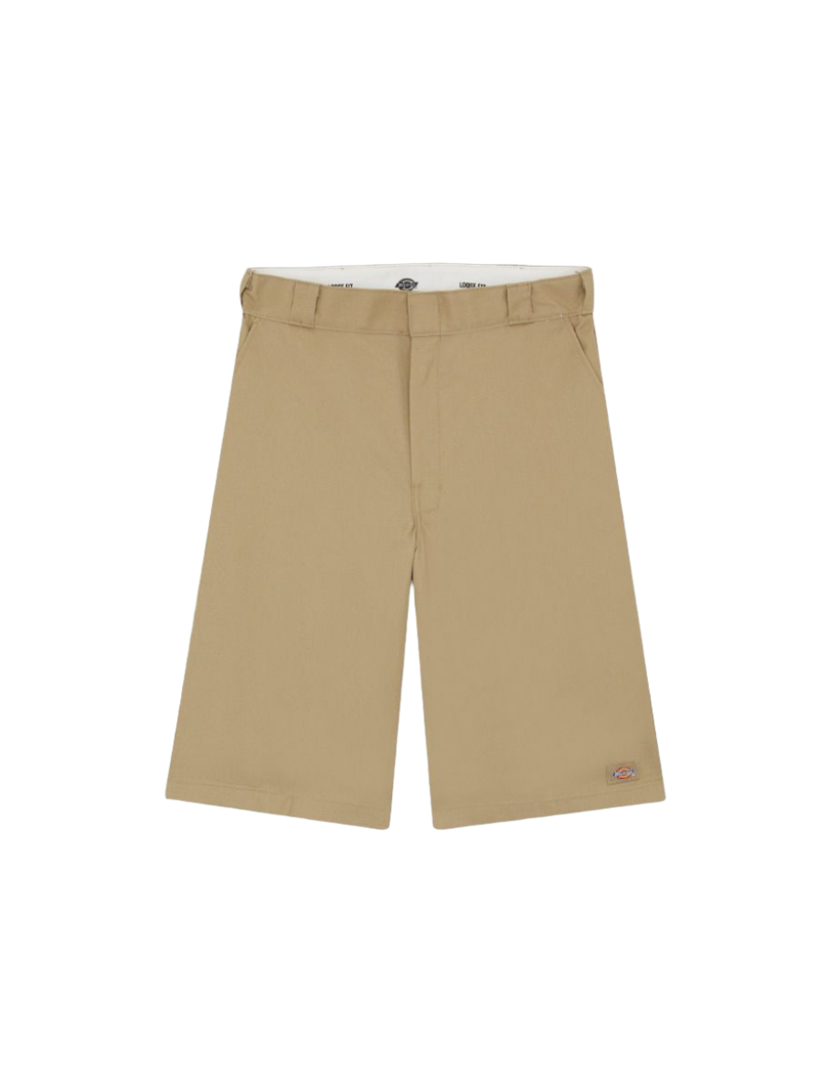 Relaxed Fit Work Shorts, 13" - Khaki