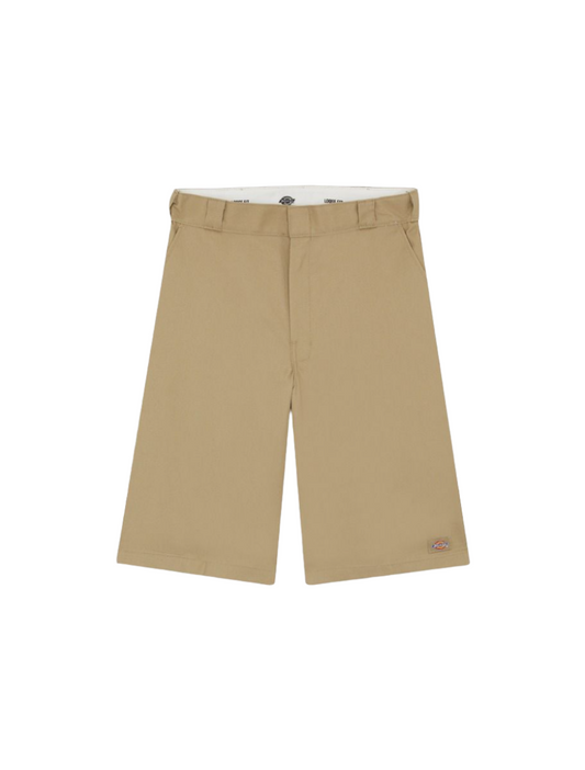 Relaxed Fit Work Shorts, 13" - Khaki