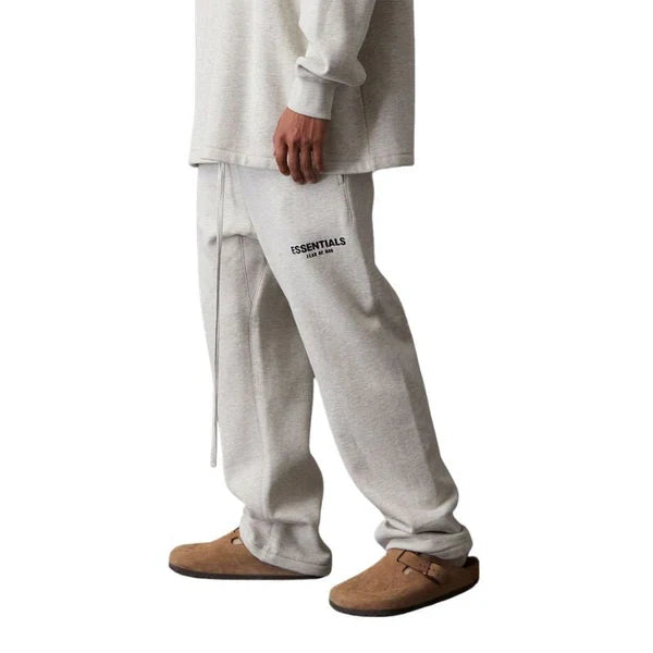 ESSENTIALS FOG RELAXED SWEATPANTS LIGHT HEATHER OATMEAL SS22