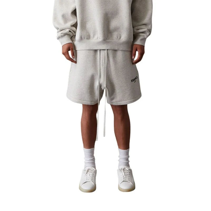ESSENTIALS SHORT DÉCONTRACTÉ - Gris clair