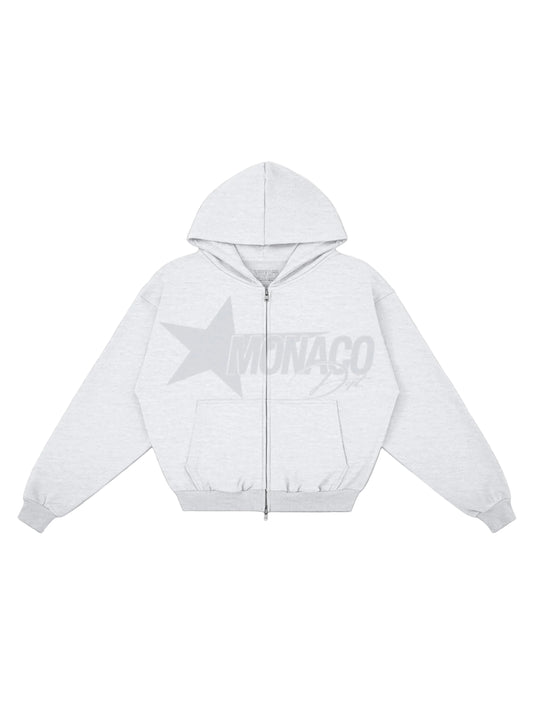 BLUR DEPT. HOODIE -  Heather Gray