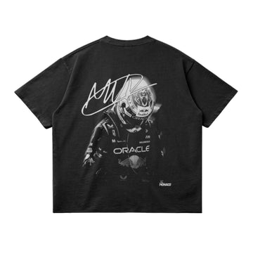 T-shirt VERSTAPPEN LEGACY BLUR - noir délavé