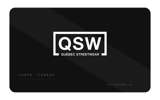 Carte-cadeau Québec Streetwear