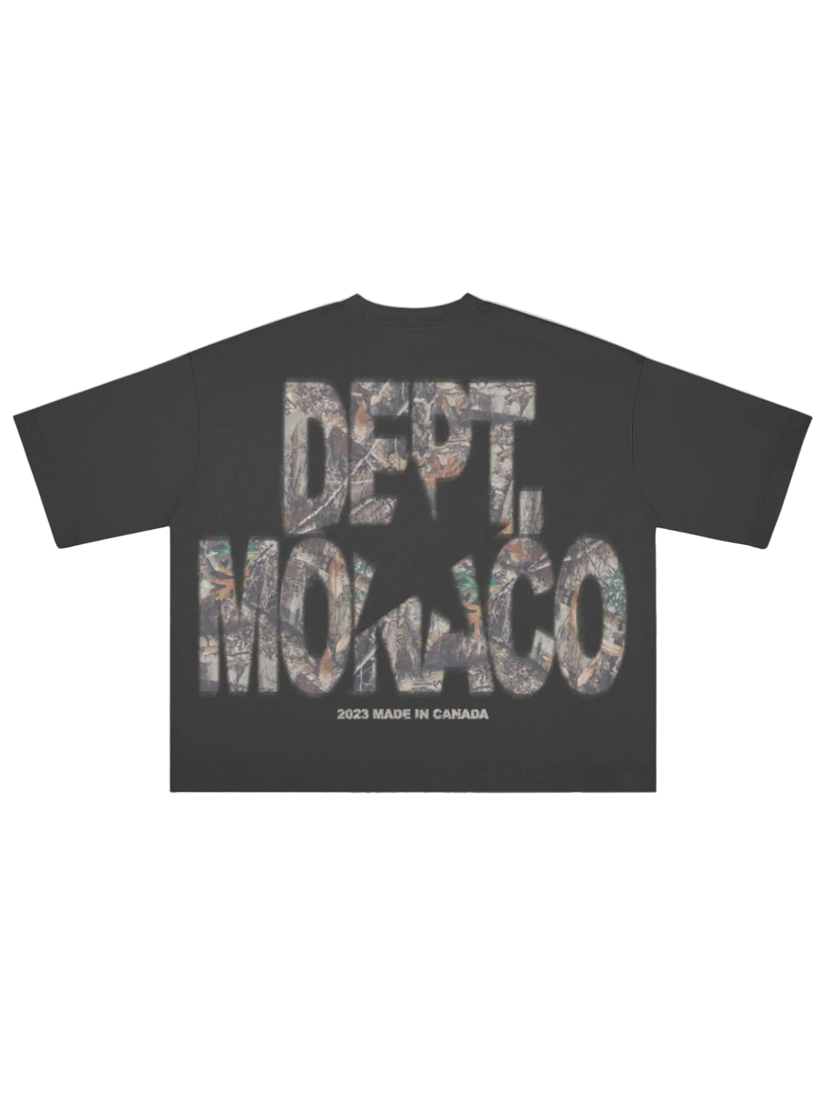T-SHIRT CAMO DEPT. TEE - Noir