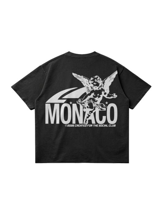 THE SAINT TEE - Faded Black