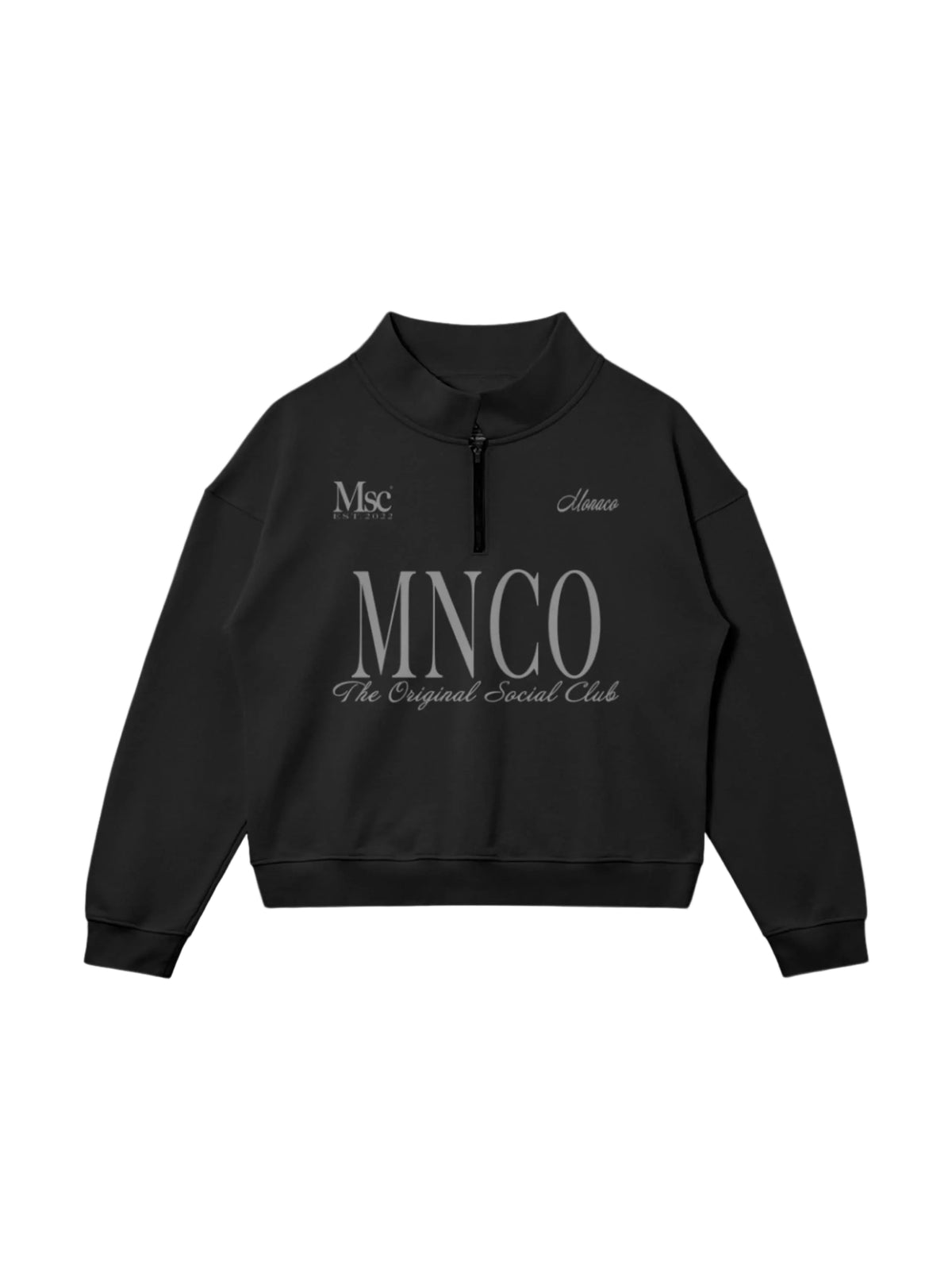 THE ORIGINAL QUARTER-ZIP - Black