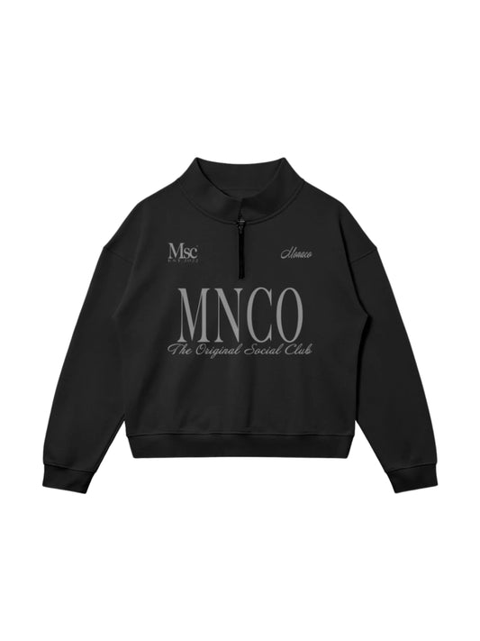THE ORIGINAL QUARTER-ZIP - Black