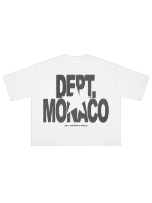 BLUR DEPT. TEE - WHITE
