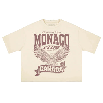 T-SHIRT AUTHENTIC CLUB - Ivoire