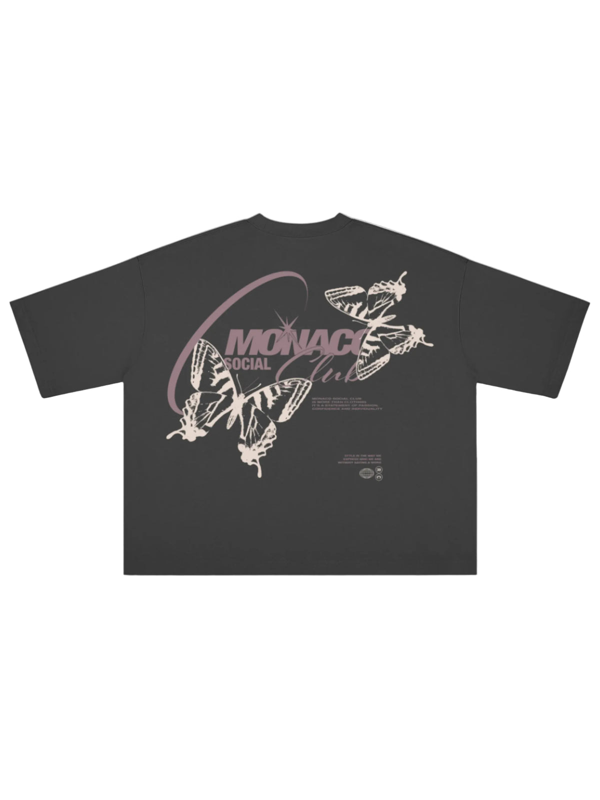T-SHIRT SOCIAL BUTTERFLY - Noir
