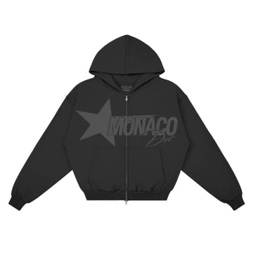 Zip-UP Hoodie BLUR DEPT. - Noir