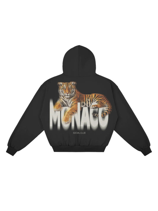 THE TIGER HOODIE - Black