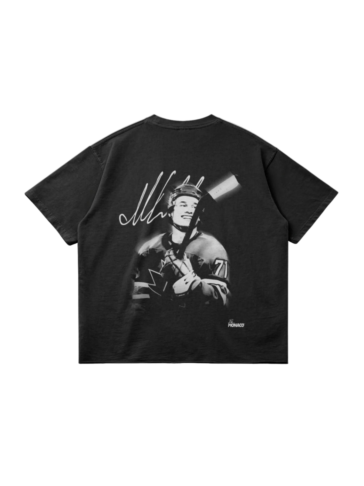 T-shirt CELEBRINI LEGACY BLUR -  noir délavé