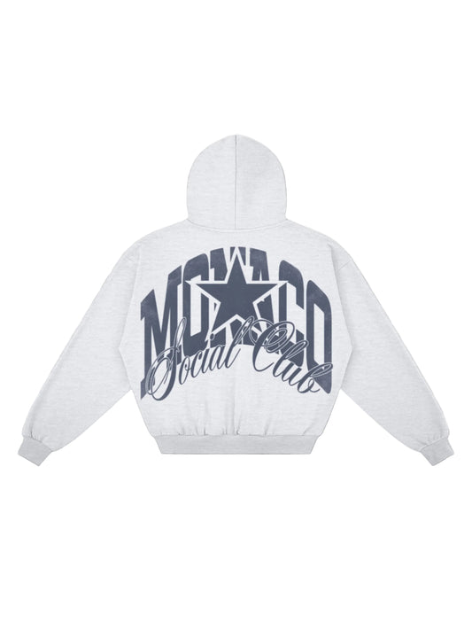 THE VARSITY HOODIE - Heather Gray