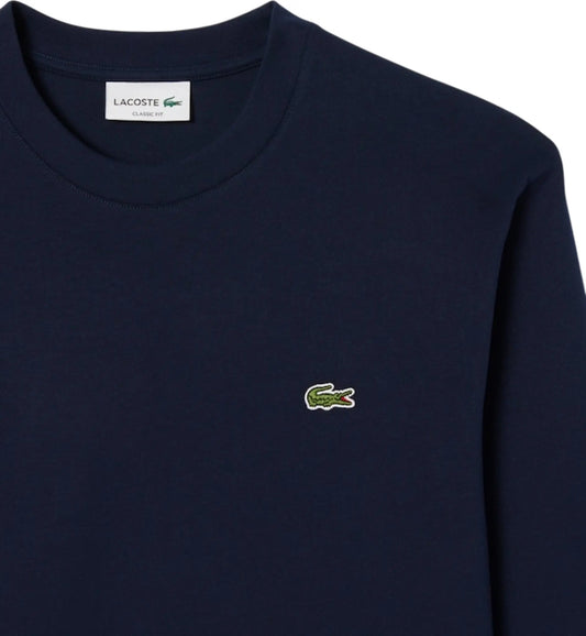 T-shirt manches longues coton - Marine