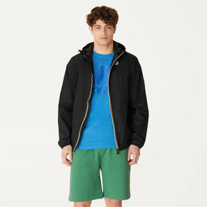 Le Vrai Claude Windbreaker & Rain Jacket - USY BLACK PURE