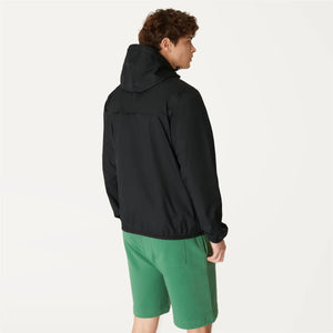 Le Vrai Claude Windbreaker & Rain Jacket - USY BLACK PURE