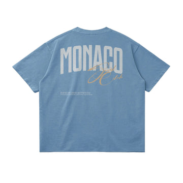 T-SHIRT MONACO HERITAGE - Bleu pâle