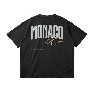 T-SHIRT MONACO HERITAGE - noir délavé