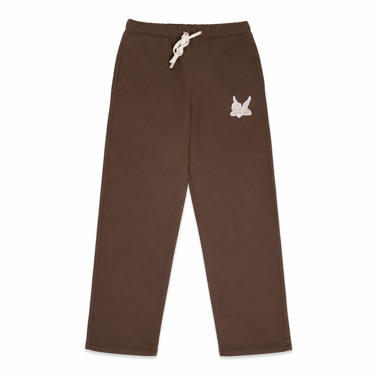Relaxed Sweatpants Saint Logo Ski Brown/cream