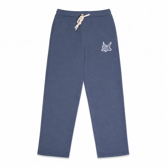 Relaxed Sweatpants Saint Logo - Midnight blue
