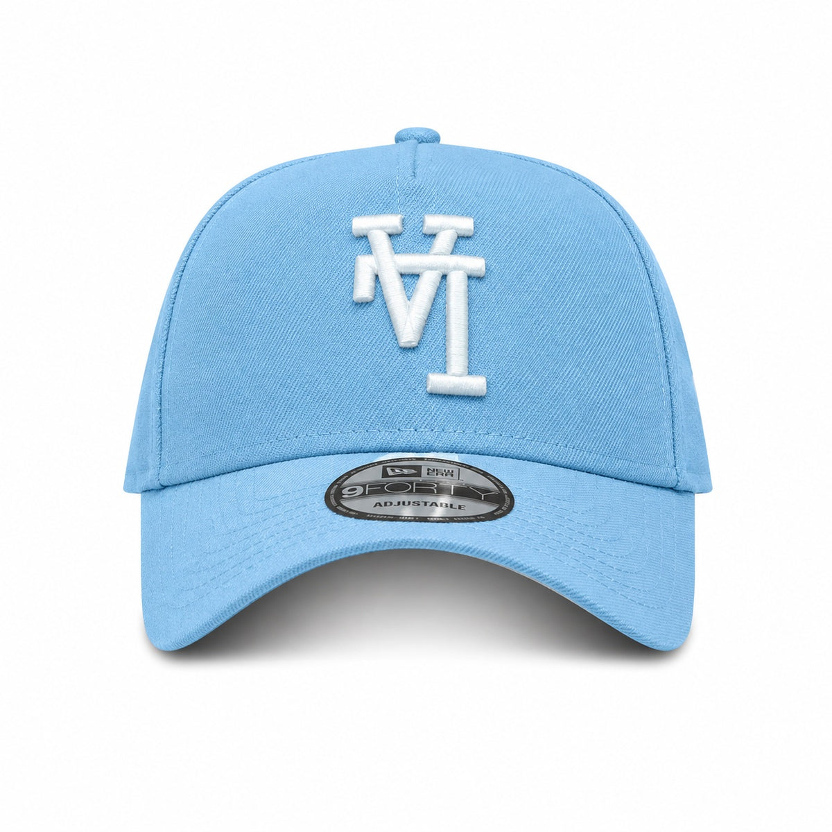 Los Angeles Dodgers 'Upside Down LA Logo' 9FORTY A-Frame Snapback - Bleu ciel