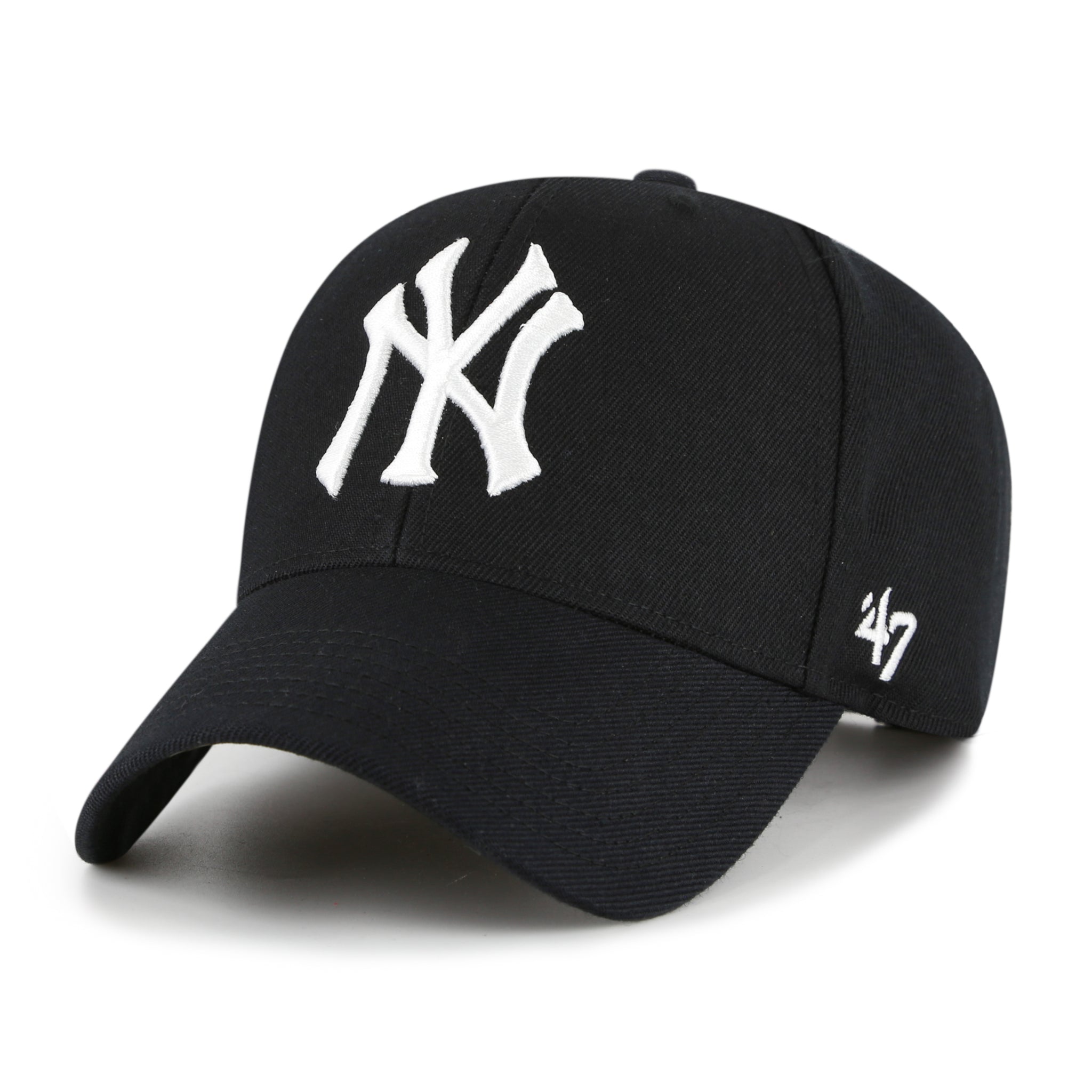 New York Yankees Cooperstown Sure Shot Snapback '47 MVP - Black & White