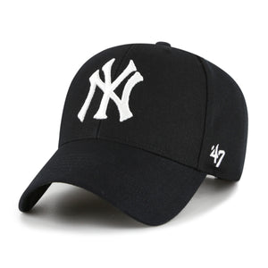 New York Yankees Cooperstown Sure Shot Snapback '47 MVP - Black & White