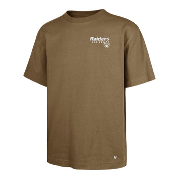 NFL RAIDERS - Lateral Foundation '47 Tee - Taupe
