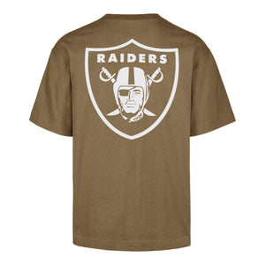 NFL RAIDERS - Lateral Foundation '47 Tee - Taupe