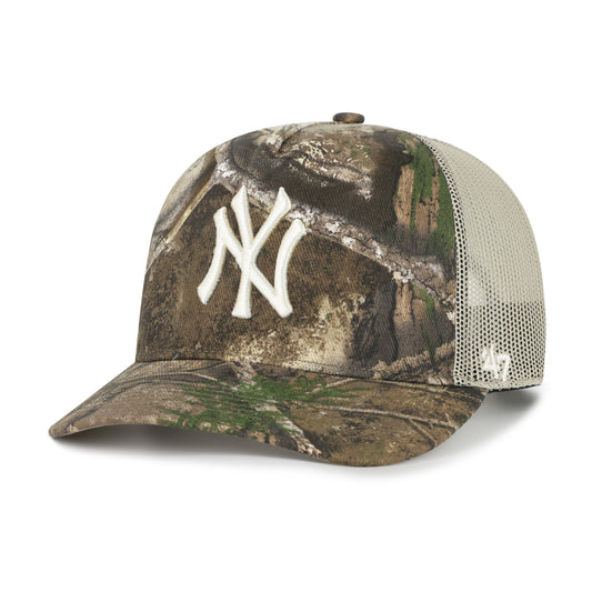 Casquette NEW YORK YANKEES MLB-REALTREE APX Trucker Mesh '47 Hitch RF