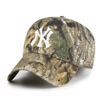 Casquette ajustable New York Yankees Realtree '47 CLEAN UP