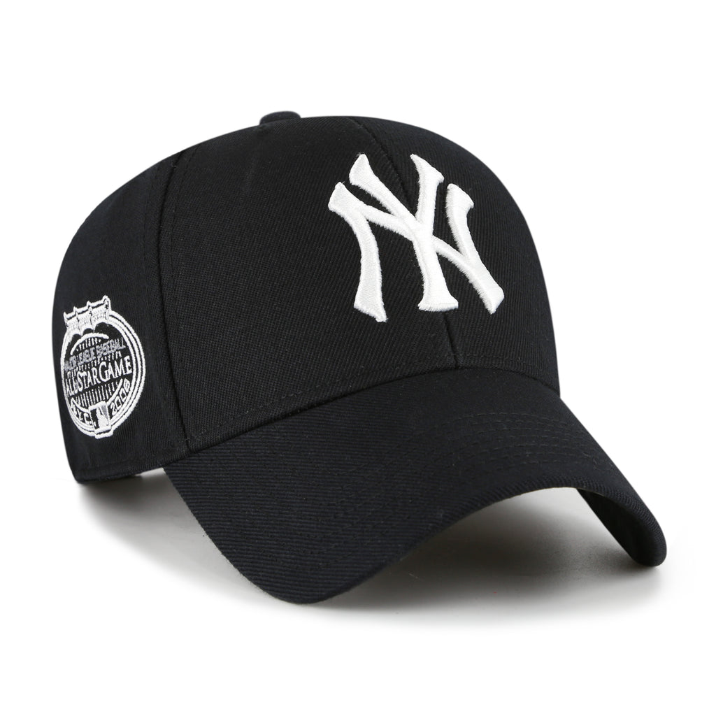 New York Yankees Cooperstown Sure Shot Snapback '47 MVP - Black & White