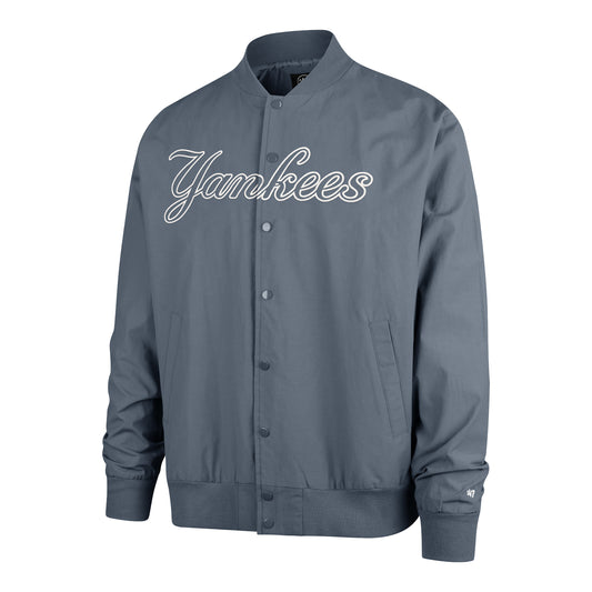 MLB NEW YORK YANKEES -Trademark Twill '47 Bomber - Gray