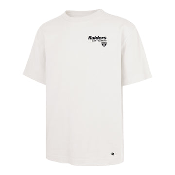 NFL RAIDERS - Lateral Foundation '47 Tee - White cream