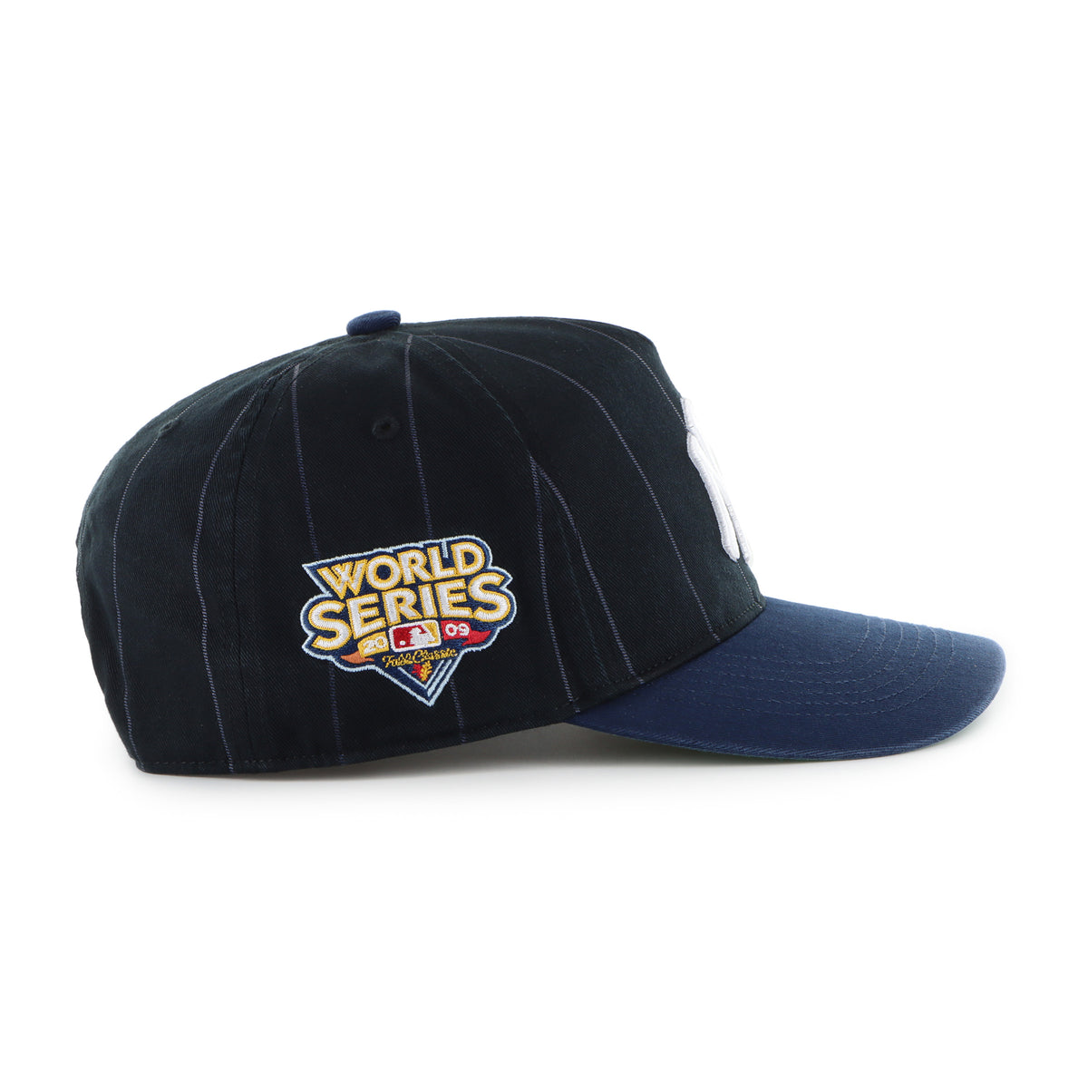 New York Yankees Double Header Pinstripe '47 HITCH - Black/Navy