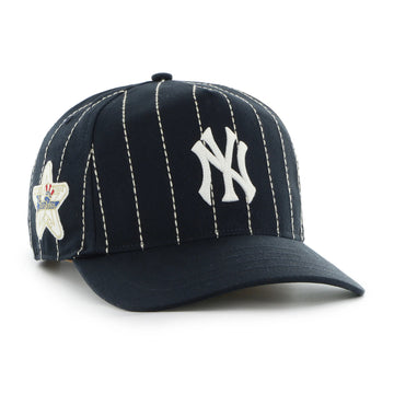 New York Yankees Cooperstown Rawlings Pinstripe '47 HITCH